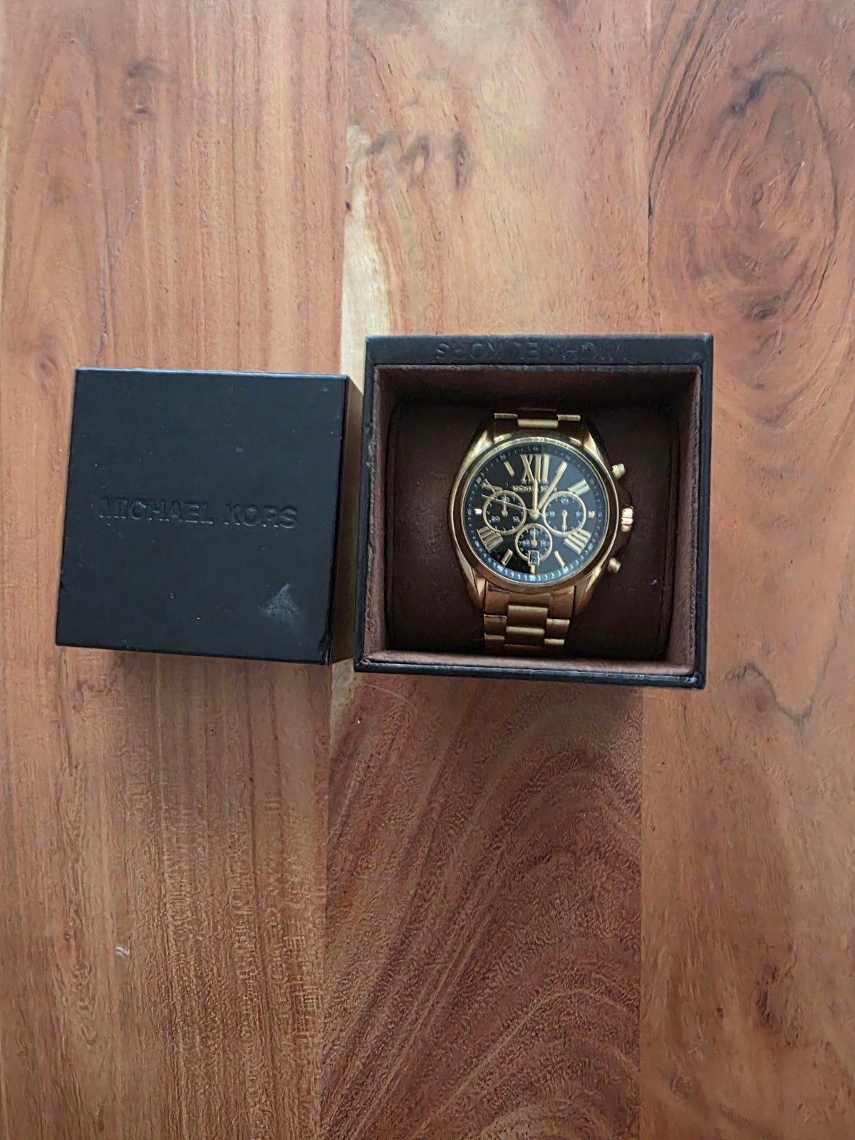 Michael Kors Gouden Polshorloge - Zo goed als nieuw, Ophalen of Verzenden