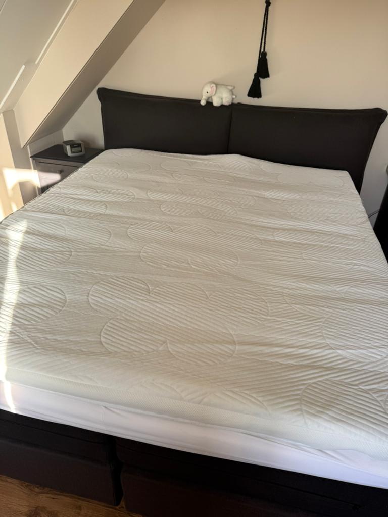 Cloudpillow Topdek matras, Ophalen, Wit, Bed, Tweepersoons