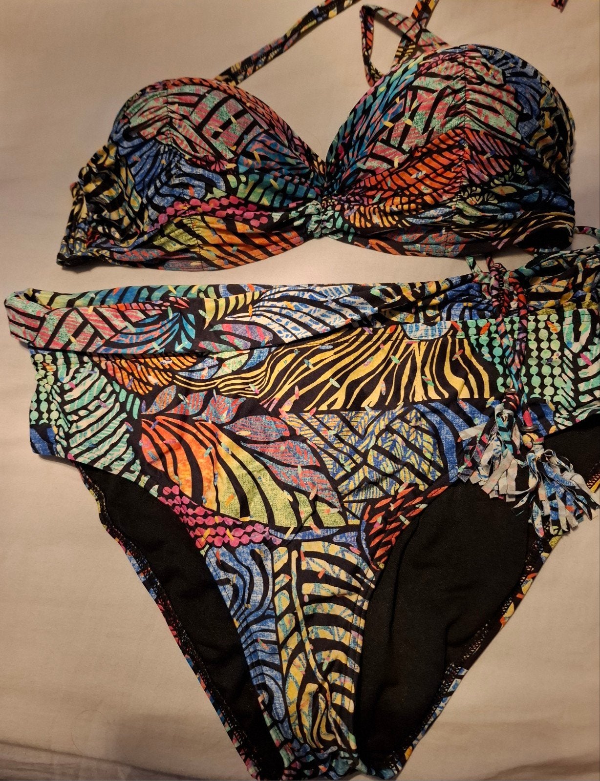 Kleurrijke bikini maat 40E - Beachwave, Ophalen of Verzenden