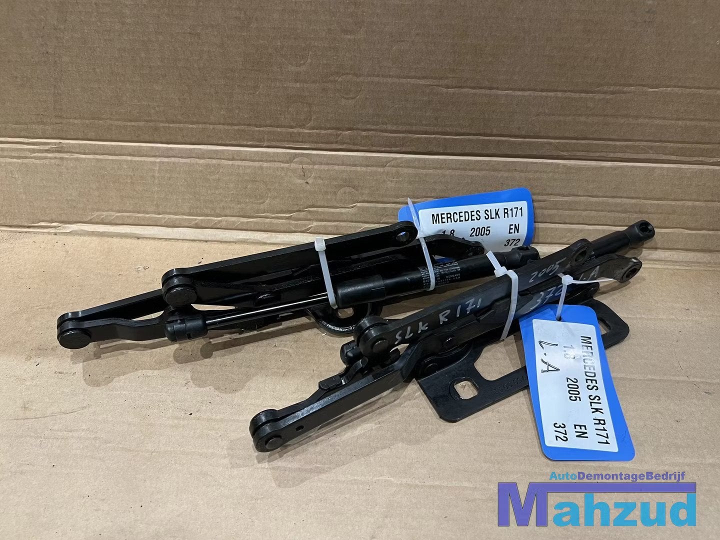 MERCEDES SLK R171 achterklep gasveer scharnier set 2005-2011, Gebruikt, Mercedes-Benz AG, Mercedes-Benz, Ophalen of Verzenden