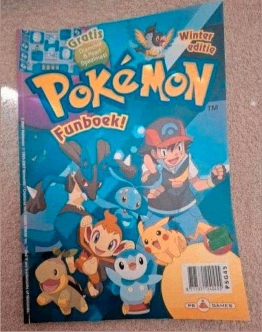 Pokémon Funboek! Wintereditie 2007 - Diamond & Pearl, Boeken, Ophalen of Verzenden, Gelezen, Pokémon, Non-fictie
