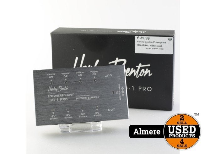 Harley Benton Powerplant ISO-1PRO | Nette staat, Harley Benton, Zo goed als nieuw, Support@harleybenton.com, Wilhelmstr. 20
21244 Buchholz in der Nordheide
Germany