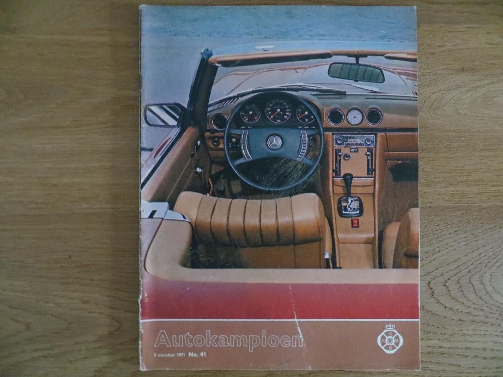 Autokampioen 41 1971 BMW Touring 2000, 2000 tii (test), 504, Ophalen of Verzenden, Nieuw, BMW