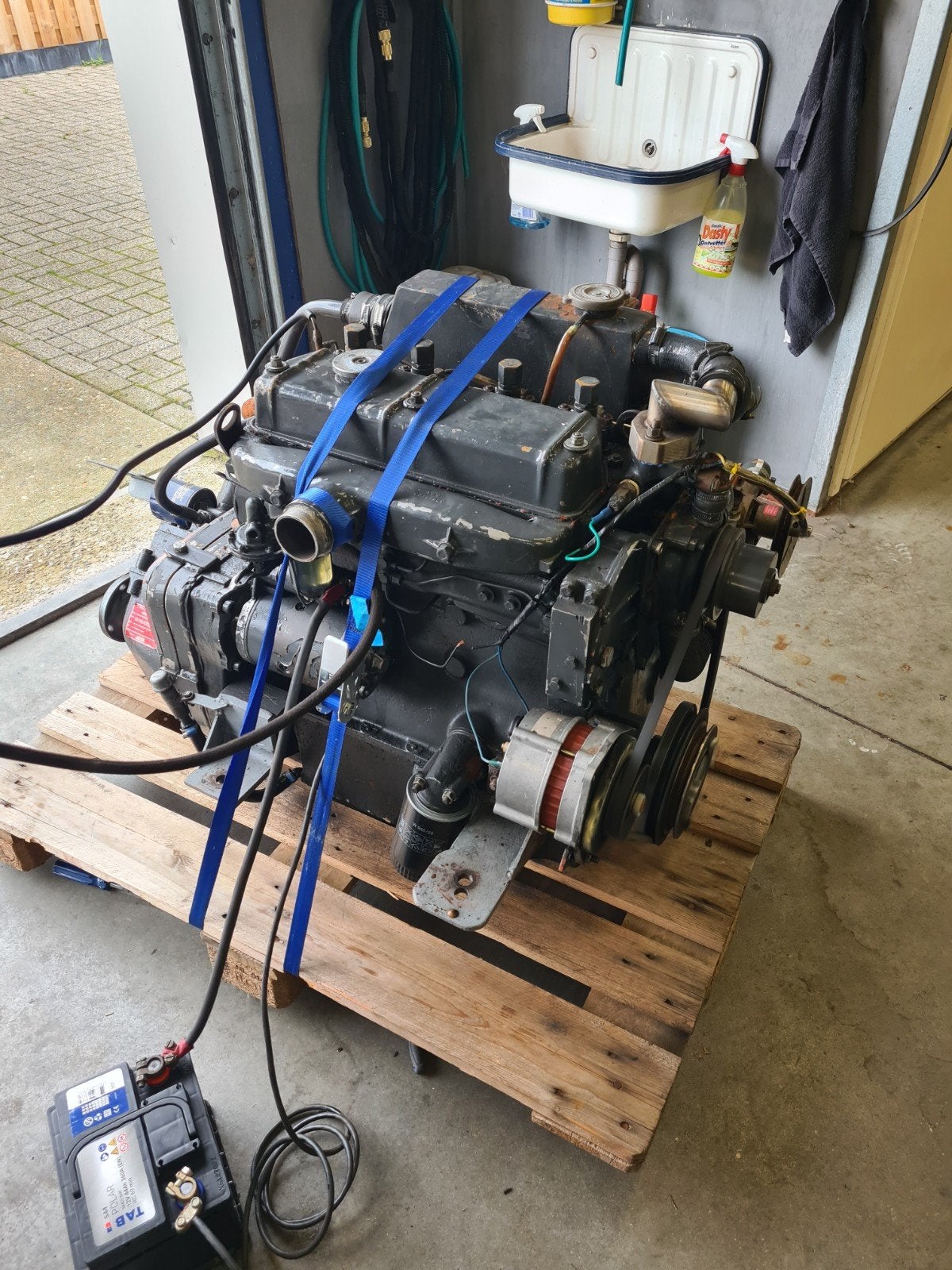Perkins scheepsmotor 80 pk met keerkoppeling prm ., Ophalen, Diesel, 30 pk of meer