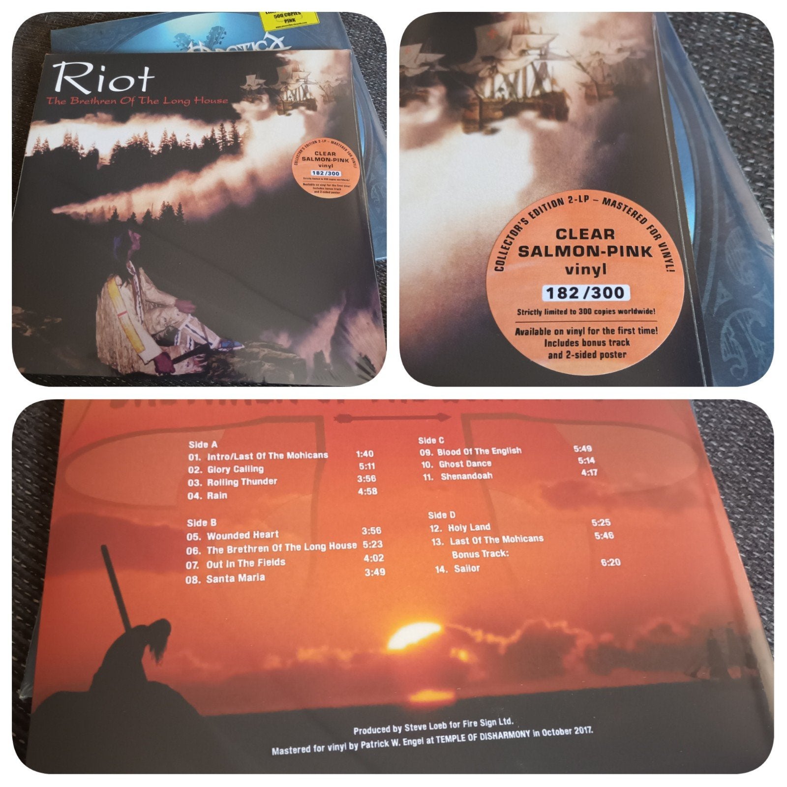 RIOT - The brethren of the long house 2lp's oplage 300/NIEUW, Ophalen of Verzenden, Nieuw in verpakking