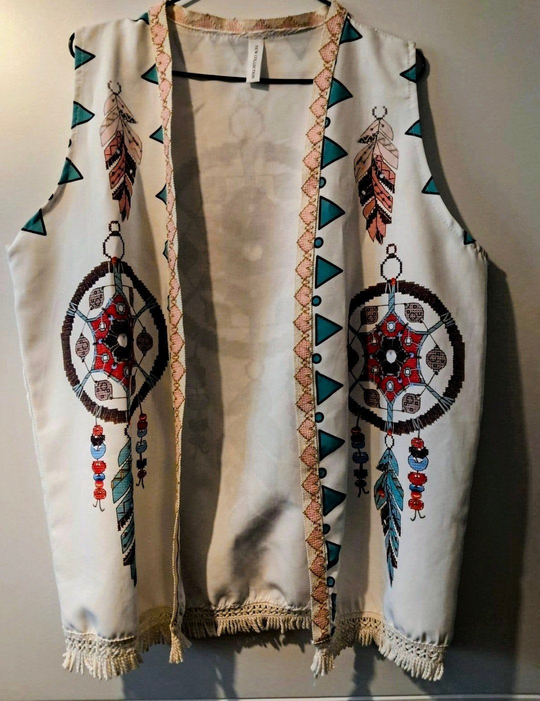 Nieuw Indianen Print Vest XL, Ophalen of Verzenden, Nieuw