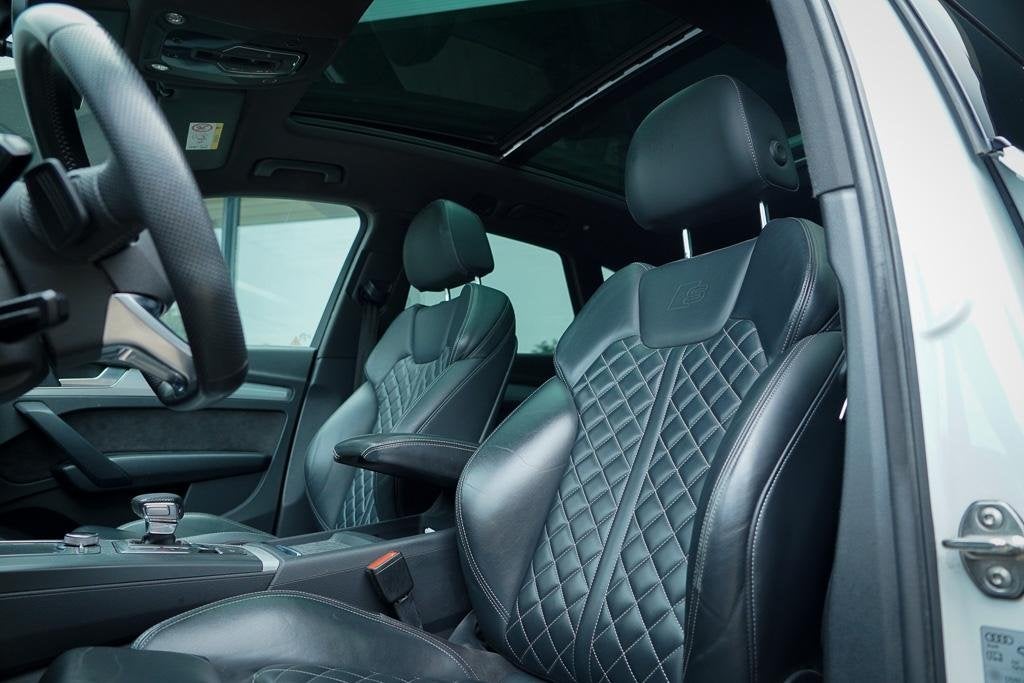 Audi Q5 3.0 TDI quattro Sport S Line Black Edition / Pano /, Auto's, Automaat, Stof, Gebruikt, Q5