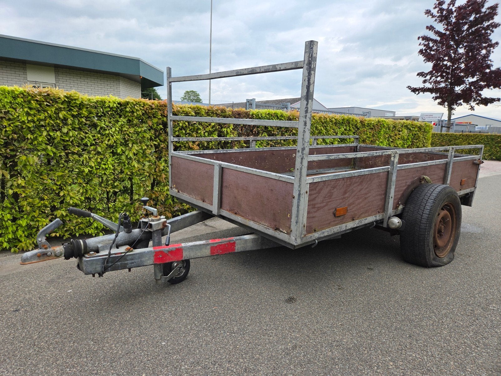 Anssems bakwagen met kromme as, Ophalen of Verzenden