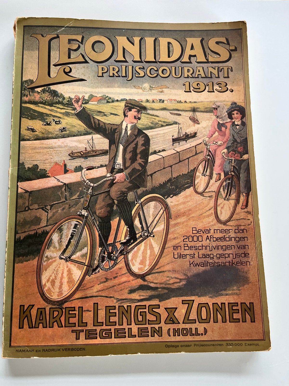 Zeldzame Leonidas Prijscourant 1913 - Karel Lengs & Zonen, Ophalen of Verzenden, Gelezen, Catalogus