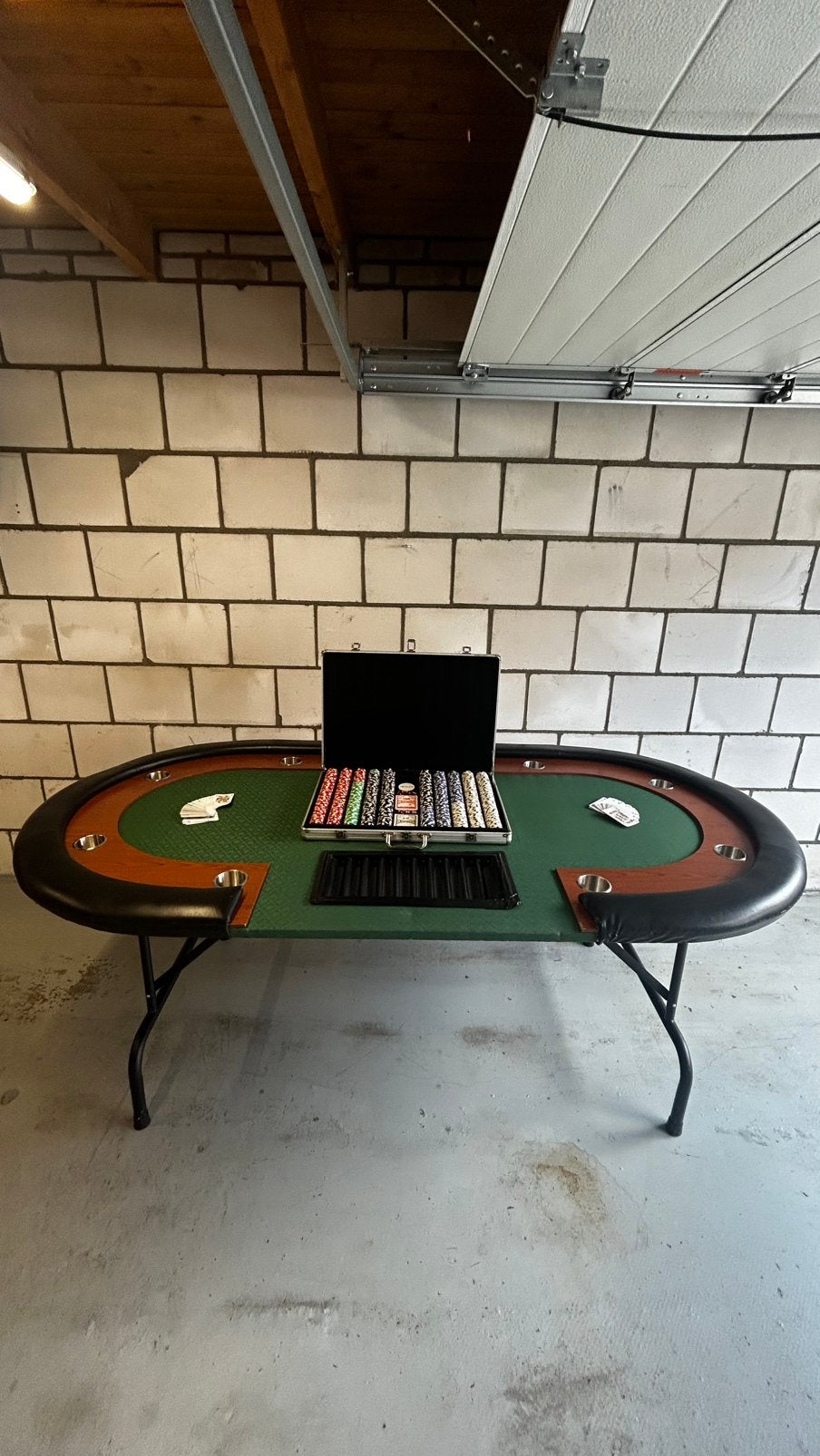 Pokertafel, Ophalen, Gebruikt