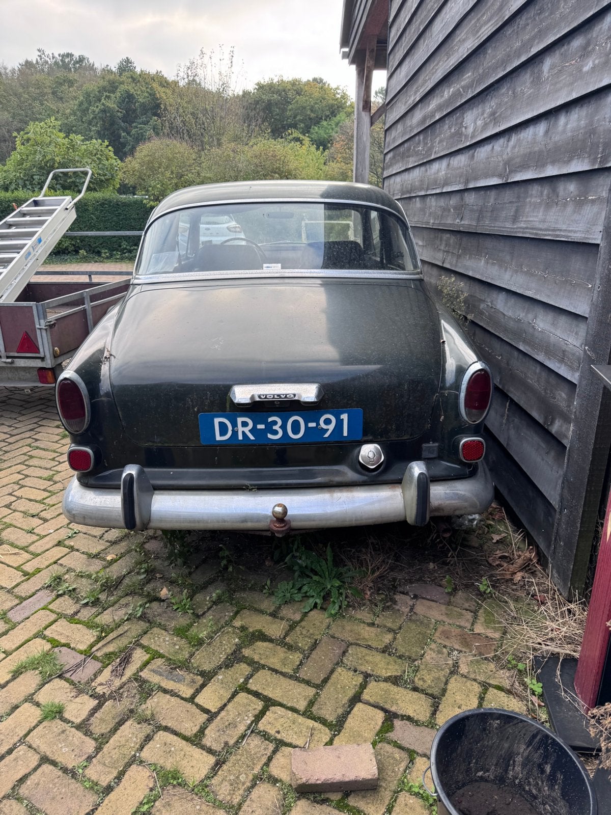 Volvo 1967 Groen, Auto's, Achterwielaandrijving, 4 cilinders, Leder, Particulier