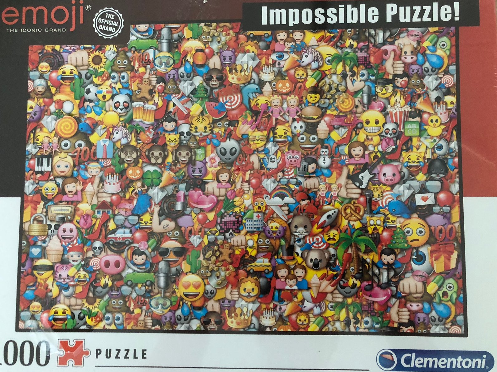 Nieuwe CLEMENTONI legpuzzel, 1.000 stukjes, Ophalen, 500 t/m 1500 stukjes, Nieuw