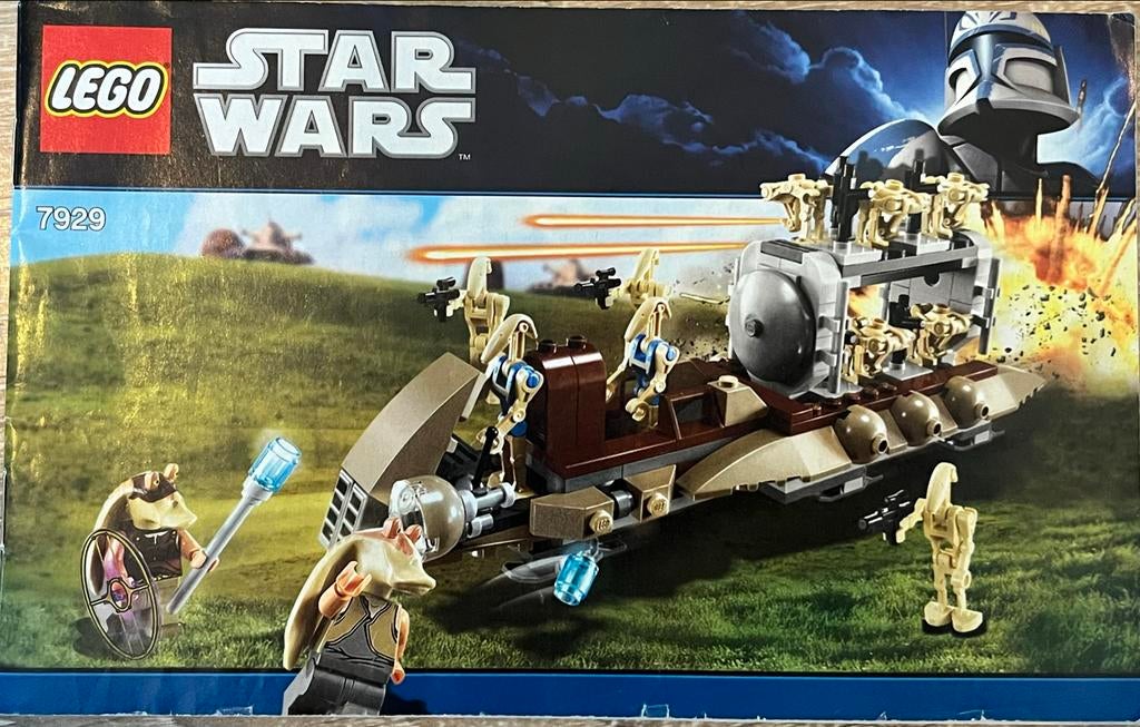 Lego Star Wars Instructieboekje 7929 The Battle of Naboo, Kinderen en Baby's, Speelgoed | Duplo en Lego, Ophalen of Verzenden