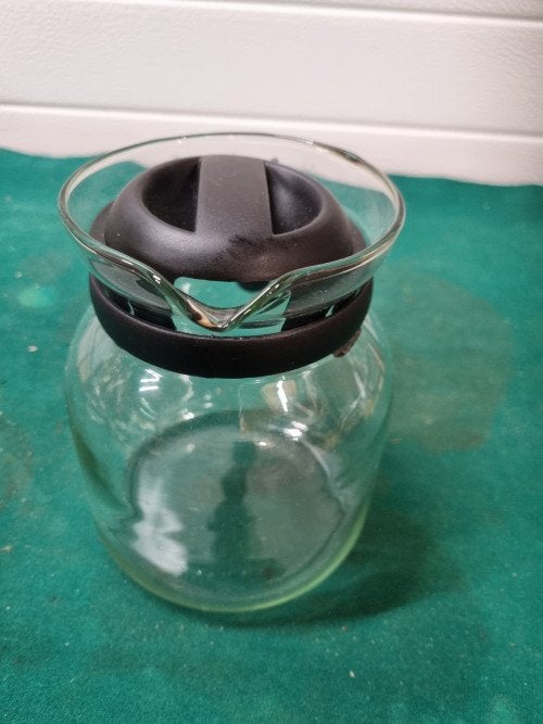 koffiekan glas, Ophalen of Verzenden, 'T Olde Gre-j, Info@toldegrej.nl, Endepoelstraat 20f Didam