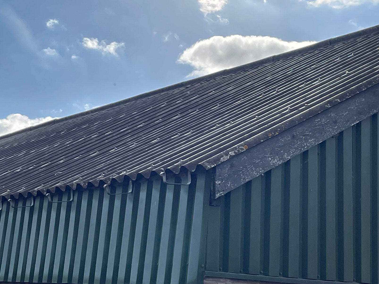 Stabipol golfplaat., Doe-het-zelf en Verbouw, Dakpannen en Dakbedekking, Ophalen, Kunststof, Gebruikt, 15 m² of meer