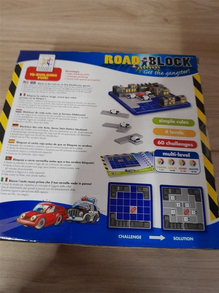 Road Block - Smart games - s3959, Verzenden, Zo goed als nieuw