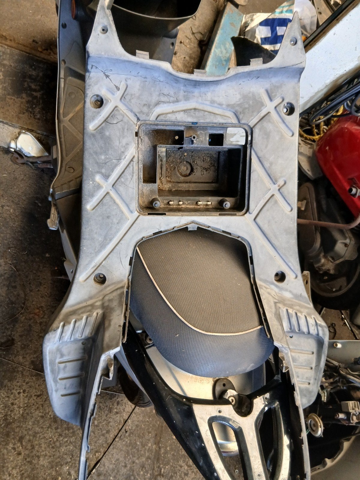 Kymco agility 50 treeplank kap, Ophalen of Verzenden, Gebruikt, Kap, Kymco