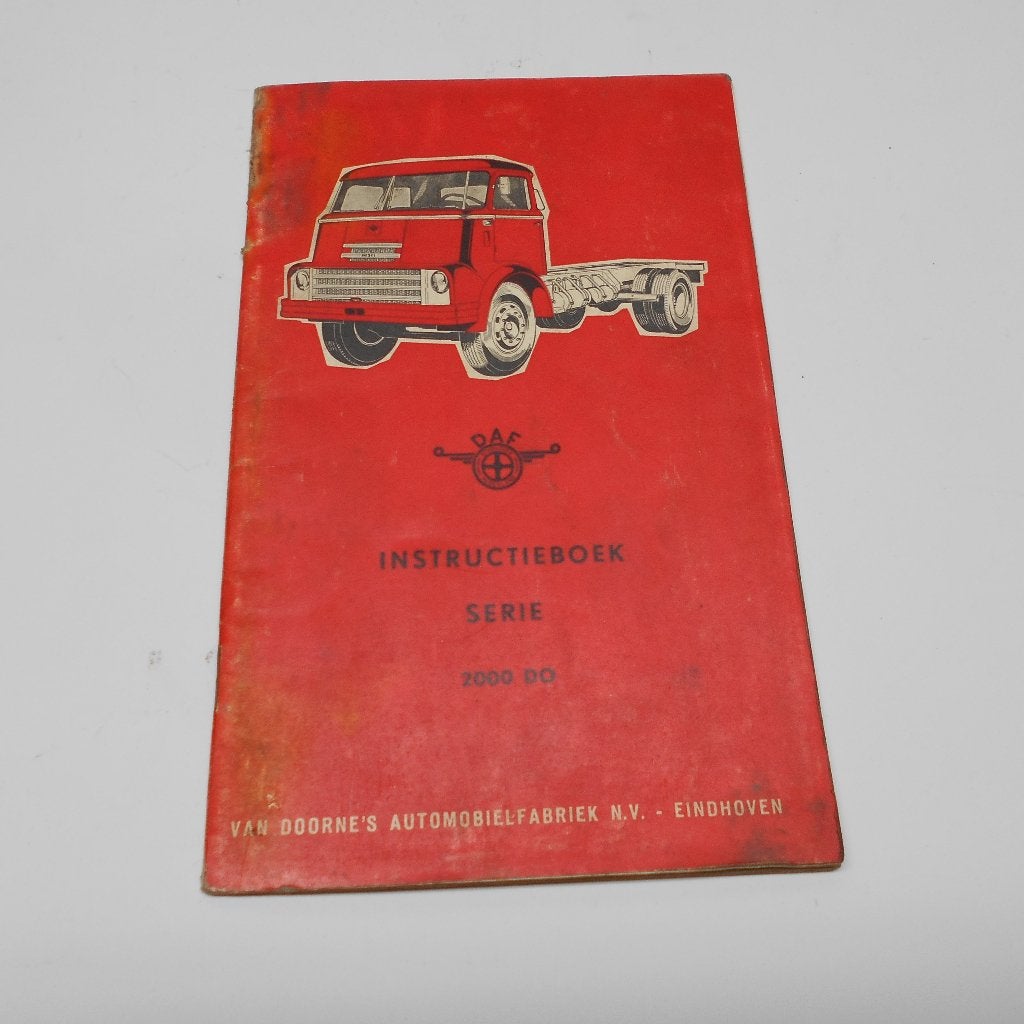 DAF 2000 DO Instruktieboek, Ophalen of Verzenden