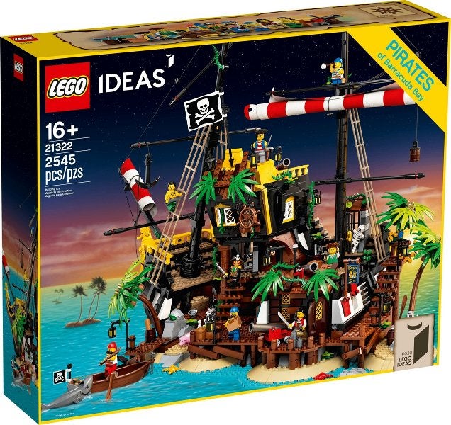 Lego Ideas Pirates of Barracuda Bay nr 21322, Lego, Lego, Lego, Nieuw