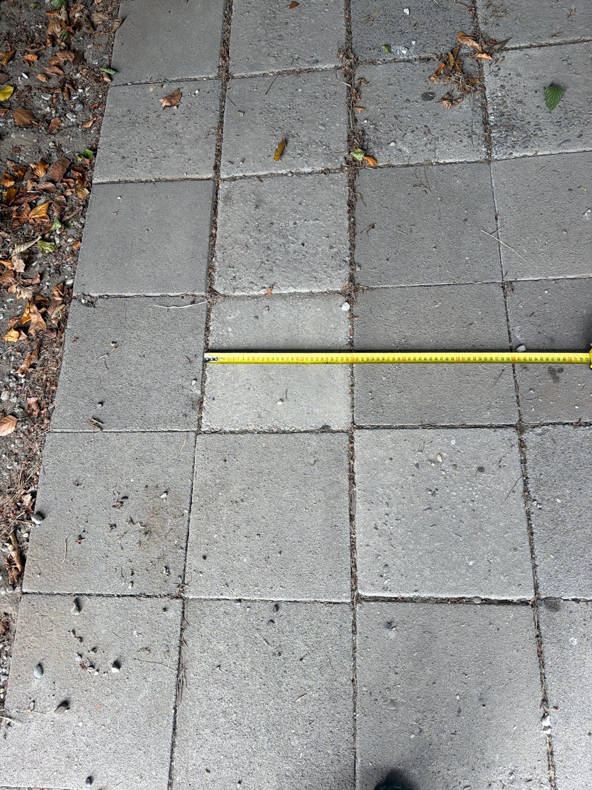 GRATIS gebruikte terrastegels grijs, Tuin en Terras, Ophalen, Gebruikt, 10 m² of meer, Beton