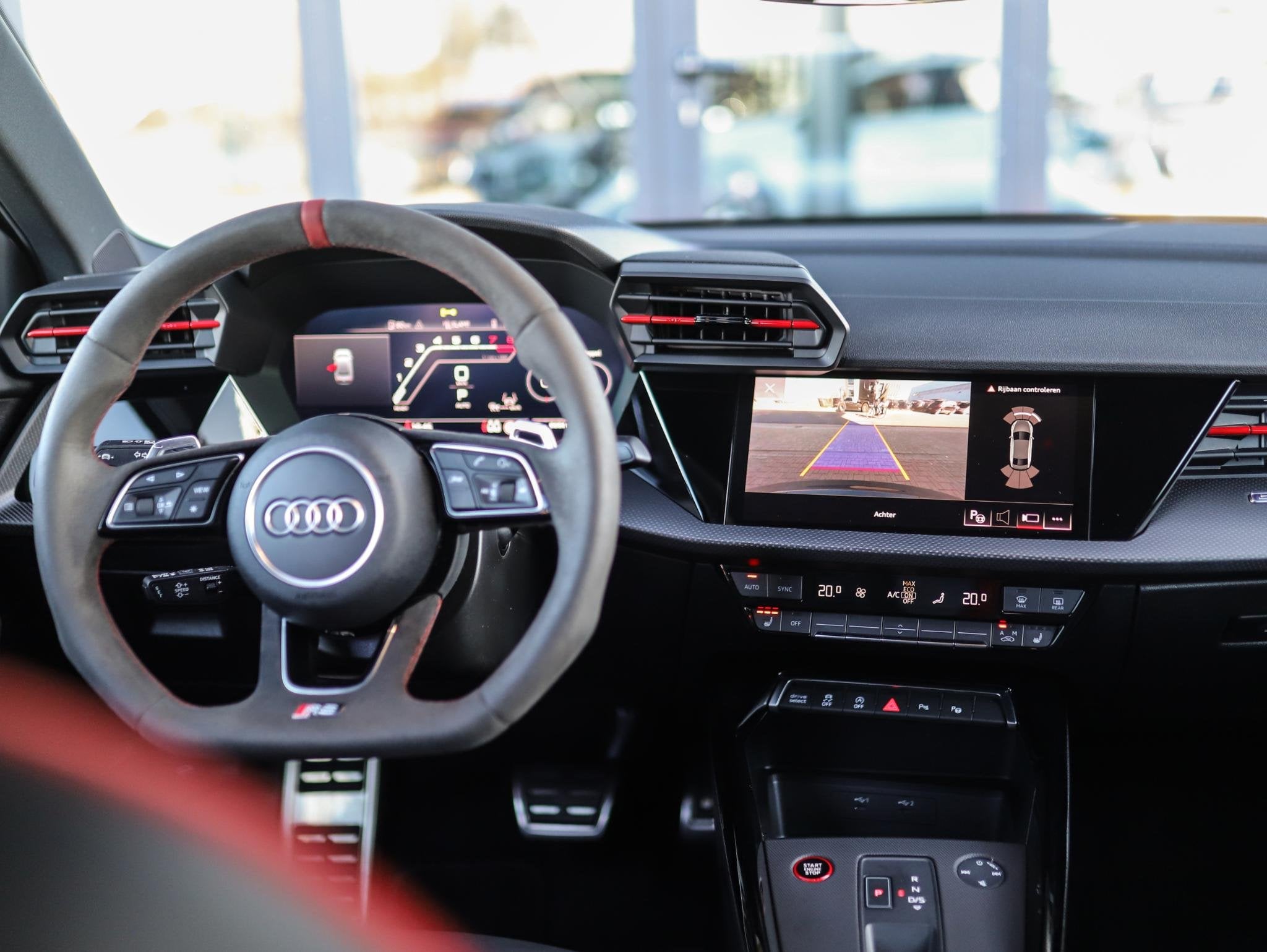 Audi RS 3 Limousine 2.5 TFSI A3 quattro | CT Carbon | RS-Dyn, Auto's, Automaat, Gebruikt, RS3, Leder en Stof