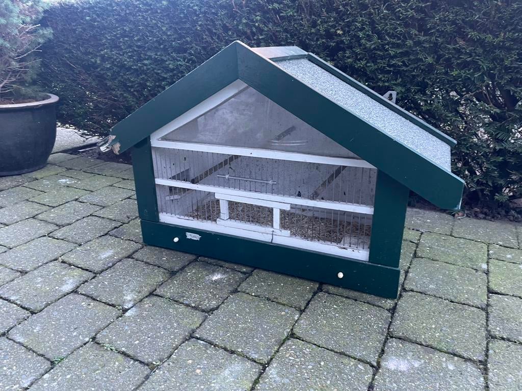 vinkenkooi, Ophalen, Zo goed als nieuw, Drinken en Voederen
