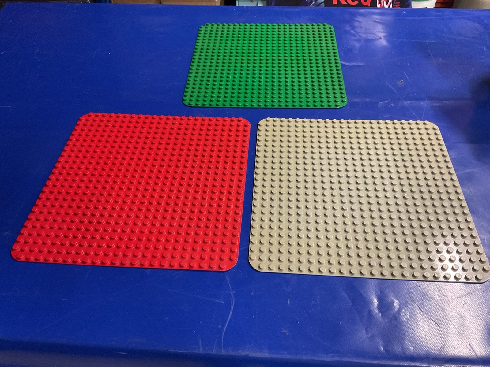Lego Duplo bodemplaten grondplaten groen rood en bruin, Ophalen of Verzenden, Zo goed als nieuw, Duplo