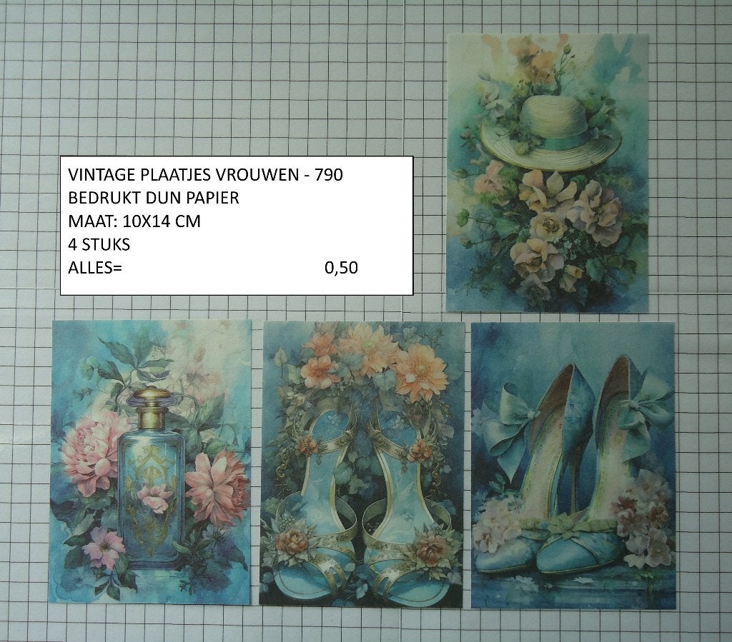 ⚠️nu 0,35: vintage plaatjes vrouwen 790 ( alleen verzenden, Hobby en Vrije tijd, Kaarten | Zelf maken, Ophalen, Nieuw, Man of Vrouw
