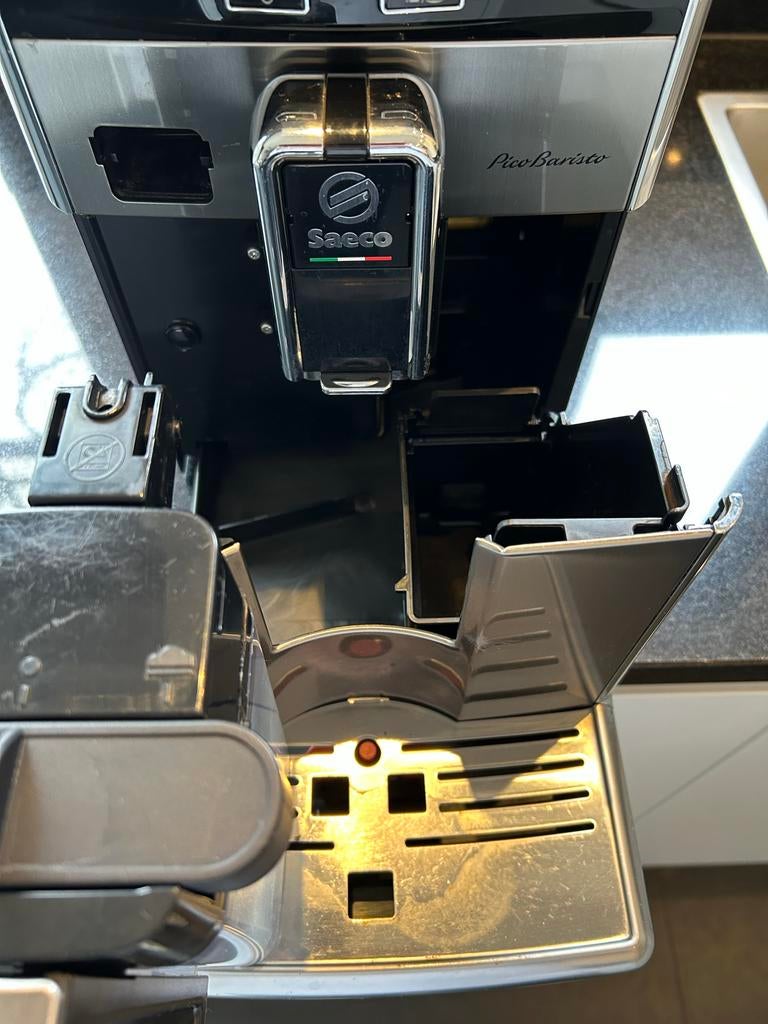 Saeco PicoBaristo Koffiemachine - Zo goed als nieuw, Witgoed en Apparatuur, Koffiezetapparaten, Ophalen, Afneembaar waterreservoir