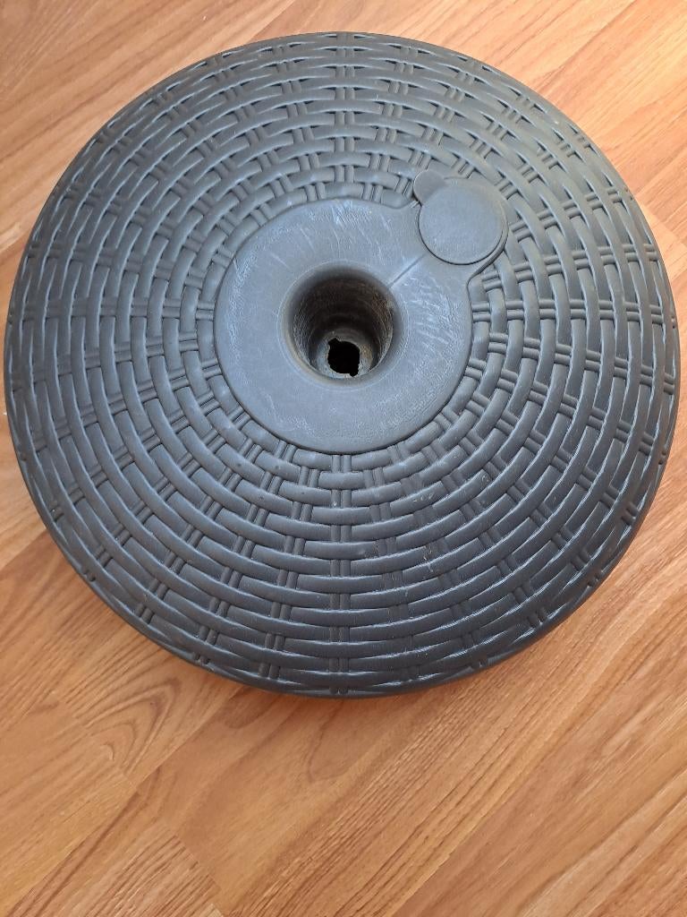Parasolvoet 25 kg grijs nieuw!, Ophalen, Verstelbaar, Nieuw, Parasolvoet