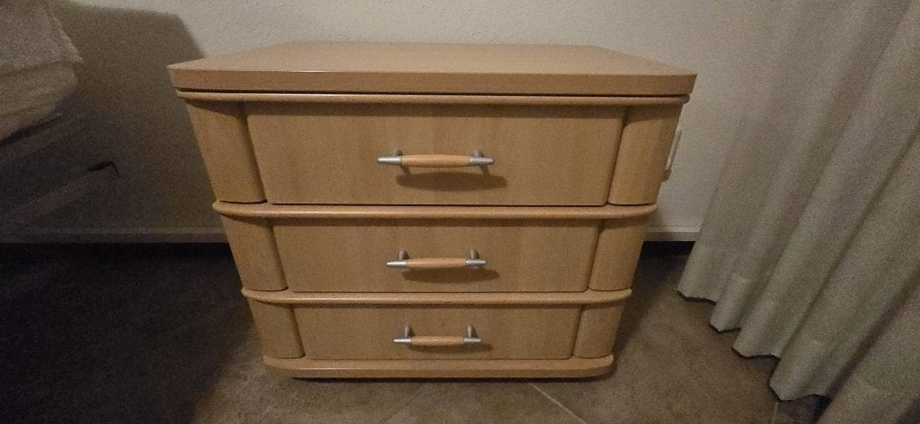 2 stuks nachtkastjes, Ophalen, Gebruikt, Minder dan 45 cm, Minder dan 55 cm