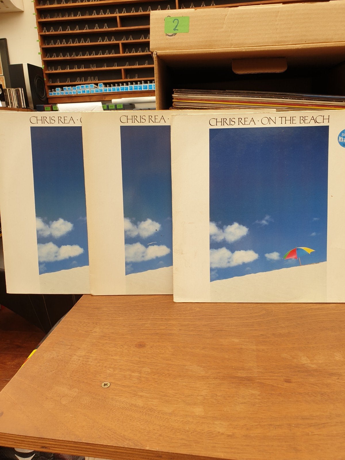 Chris Rea - On the Beach, 3 aanwezig (2), Ophalen of Verzenden