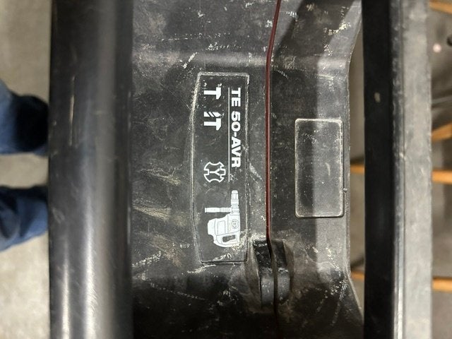 Hilti Hakhamer TE 50 AVR, Ophalen, Gebruikt, 600 watt of meer, Boor- en/of Breekhamer