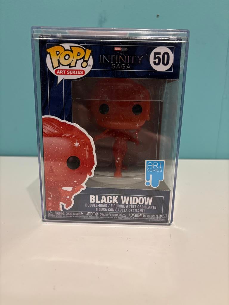 Funko Pop Marvel Black Widow Art Series, Verzamelen, Ophalen of Verzenden, Zo goed als nieuw