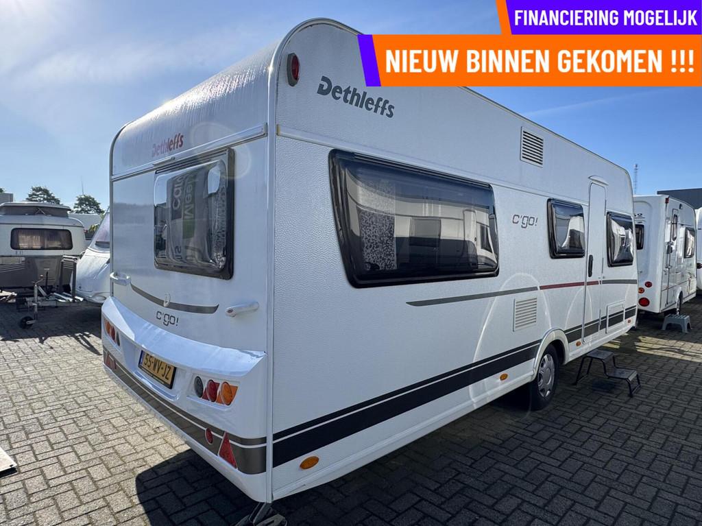 Dethleffs C'Go 515 RK, STAPELBED, RONDZIT, TREINZIT,VOORTENT, Caravans en Kamperen, Caravans, Hordeur, Rondzit, 7 tot 8 meter