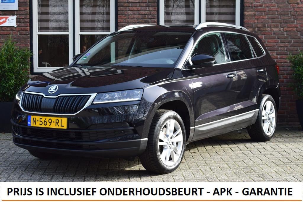 Skoda Karoq 1.0 TSI Business Edition Plus Camera | App conne, Voorwielaandrijving, Lichtsensor, Gebruikt, Met garantie (alle)