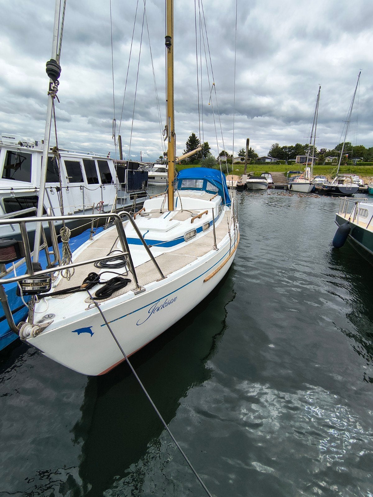 Albin Vega 27 - Klassieke Zeilboot met Karakter - Vaarklaar!, Ophalen, Gebruikt, Binnenboordmotor, Diesel