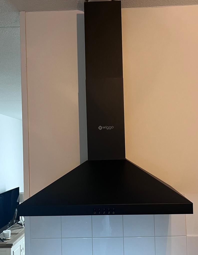 Wiggo afzuigkap, Ophalen, Zo goed als nieuw, Wandschouwkap, Recirculatie