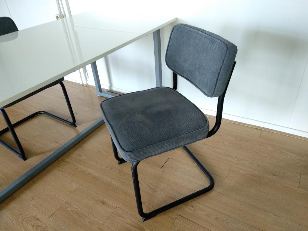 2 stoelen, Ophalen, Gebruikt, Twee, Blauw