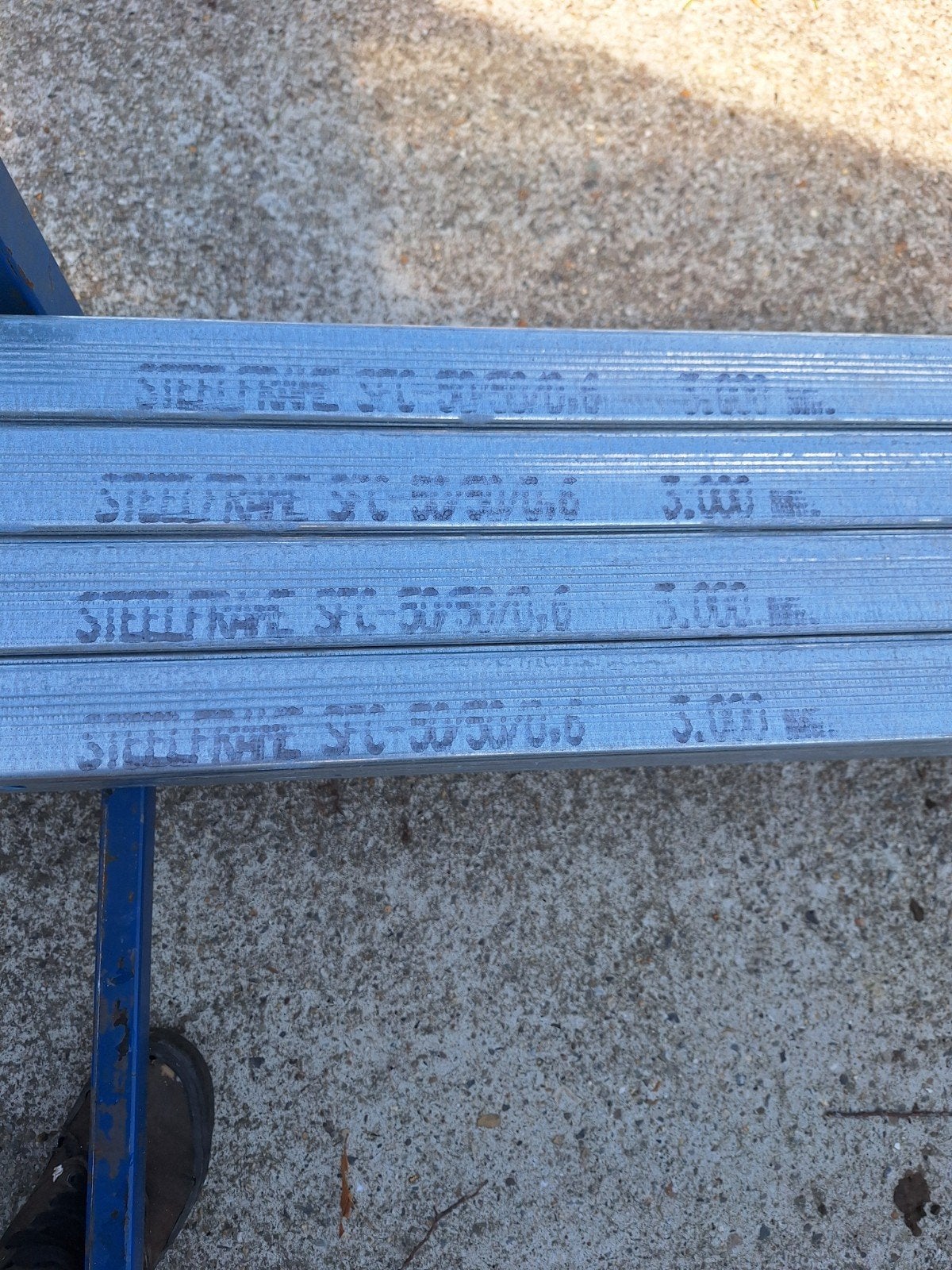 Stalen profielen STEEL FRAME SFC-50/50/0.6 - 3.000 mm, Ophalen, Minder dan 25 mm, Overige typen, Nieuw