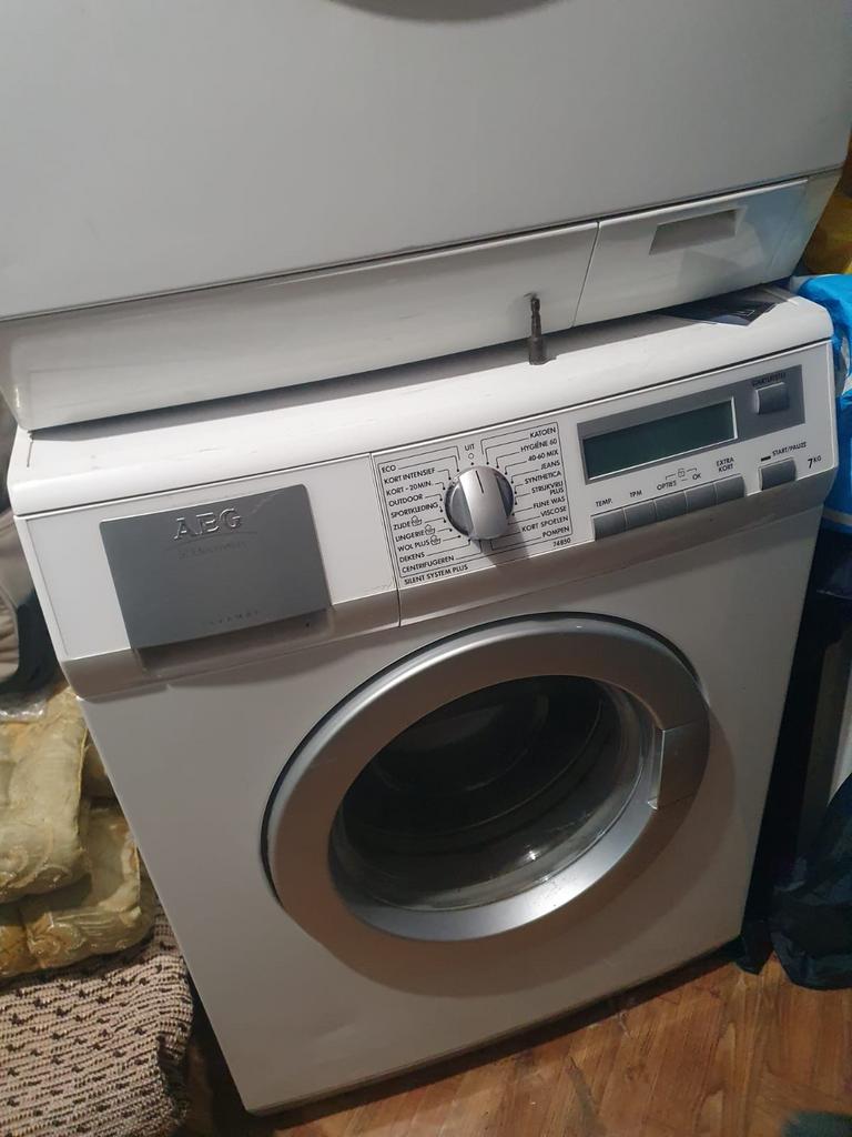 AEG ÖKO_LAVAMAT Wasmachine - Betrouwbaar en Efficiënt, Ophalen, Gebruikt, Voorlader, Wolwasprogramma
