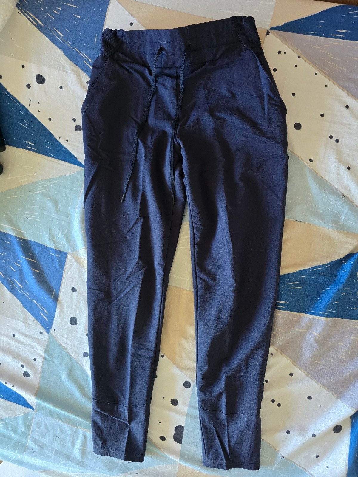 Quechua SH500 Warm Hiking Pants Women S - Fleece - Navy, Ophalen of Verzenden, Blauw