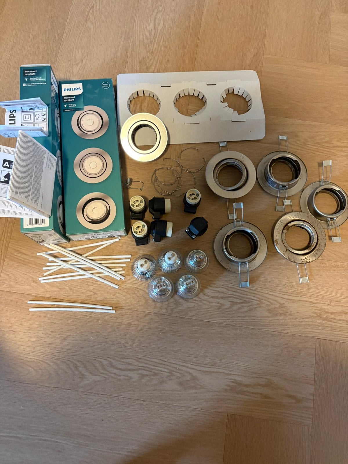 Philips Donegal inbouwspot, Huis en Inrichting, Lampen | Spots, Overige materialen, GU10, Nieuw, Ophalen of Verzenden