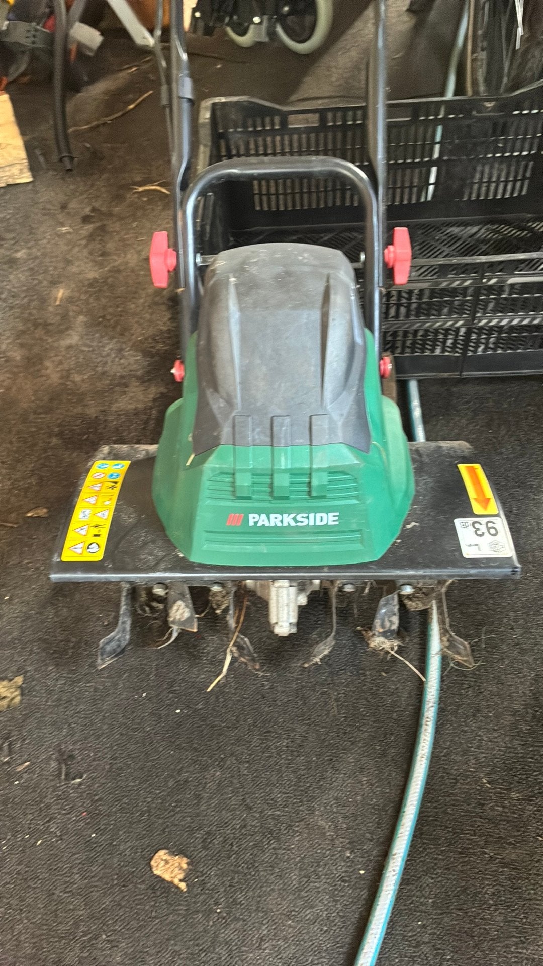 Parkside Elektrische Tuinfrees 1500W met garantie, Ophalen, Zo goed als nieuw