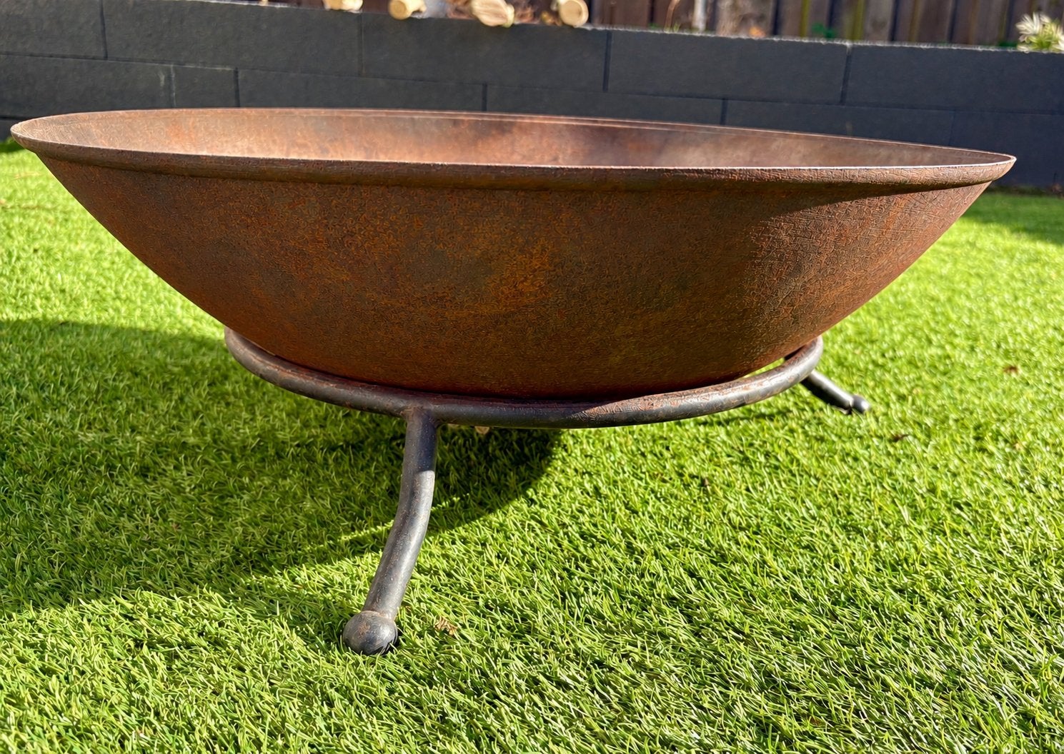 Fijne vuurschaal, diameter:58 cm, Tuin en Terras, Ophalen, Zo goed als nieuw