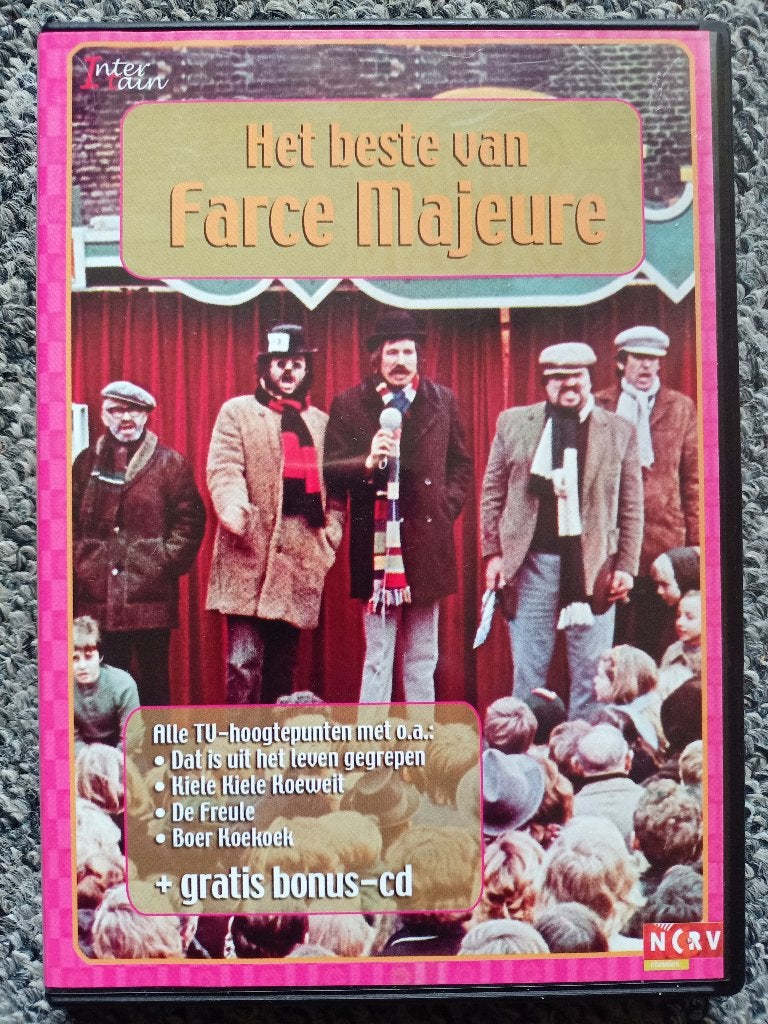 Farce Majeure, comedyserie NCRV, Alle leeftijden, Ophalen of Verzenden, Zo goed als nieuw, Komedie