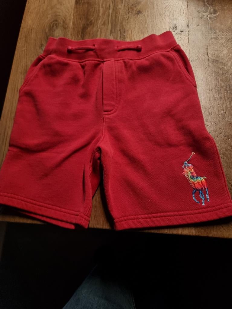 RALPH LAUREN KORTE BROEK 134, Broek, Ophalen of Verzenden, Zo goed als nieuw, Jongen