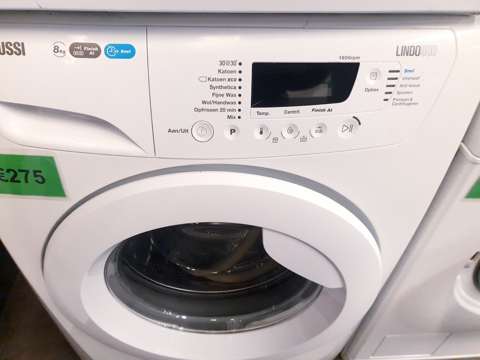 Wasmachine Zanussi 8KG️️️️️️️ ️️lindo500 A++ INC GARANTIE, 1200 tot 1600 toeren, Minder dan 85 cm, 8 tot 10 kg, Ophalen of Verzenden