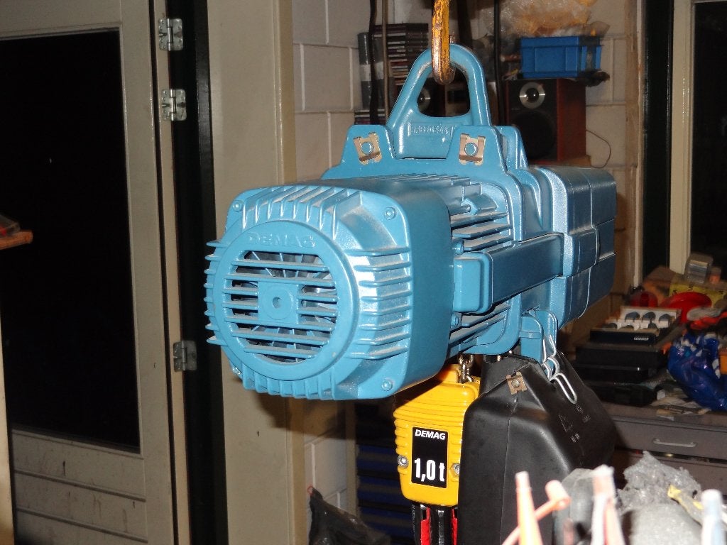 Demag DKUN 1000 kg kraannr 5, Doe-het-zelf en Verbouw, Ophalen, Zo goed als nieuw, Elektrisch