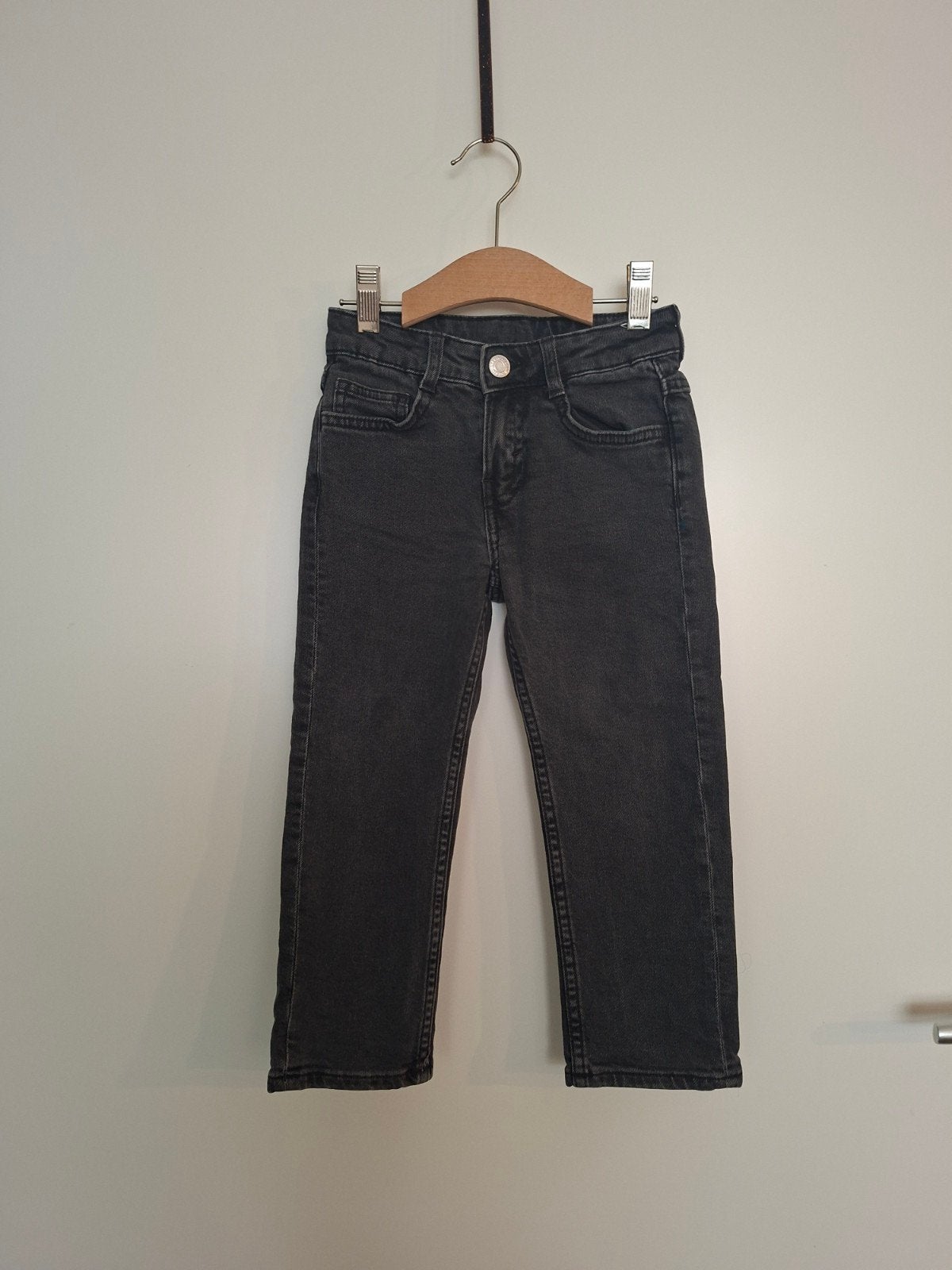 H&M jeans maat 104 z.g.a.n., Broek, H&M, Ophalen of Verzenden, Zo goed als nieuw